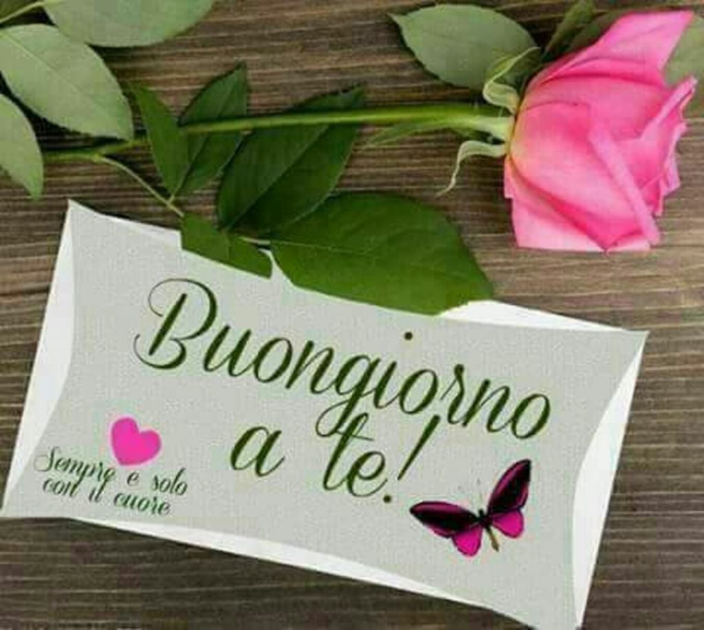 Buongiorno a te!