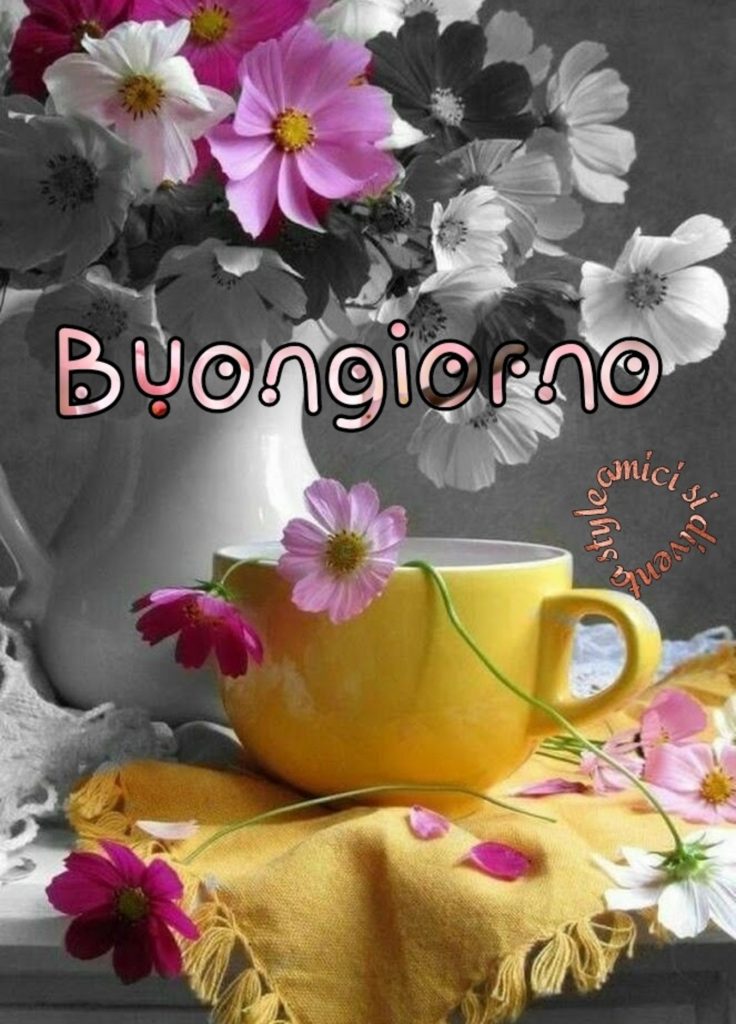 Buongiorno (amici si diventa style)