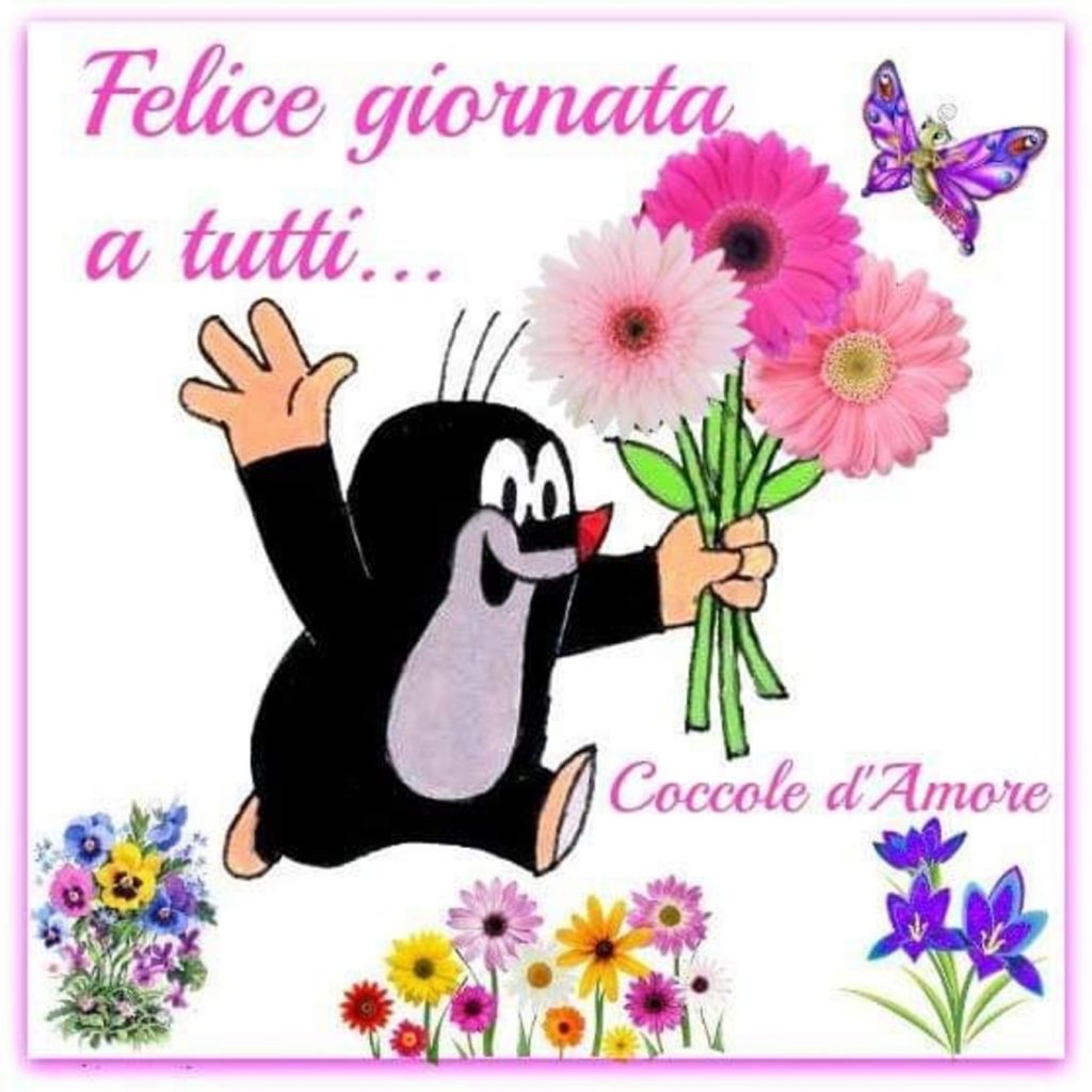 Felice giornata a tutti... 