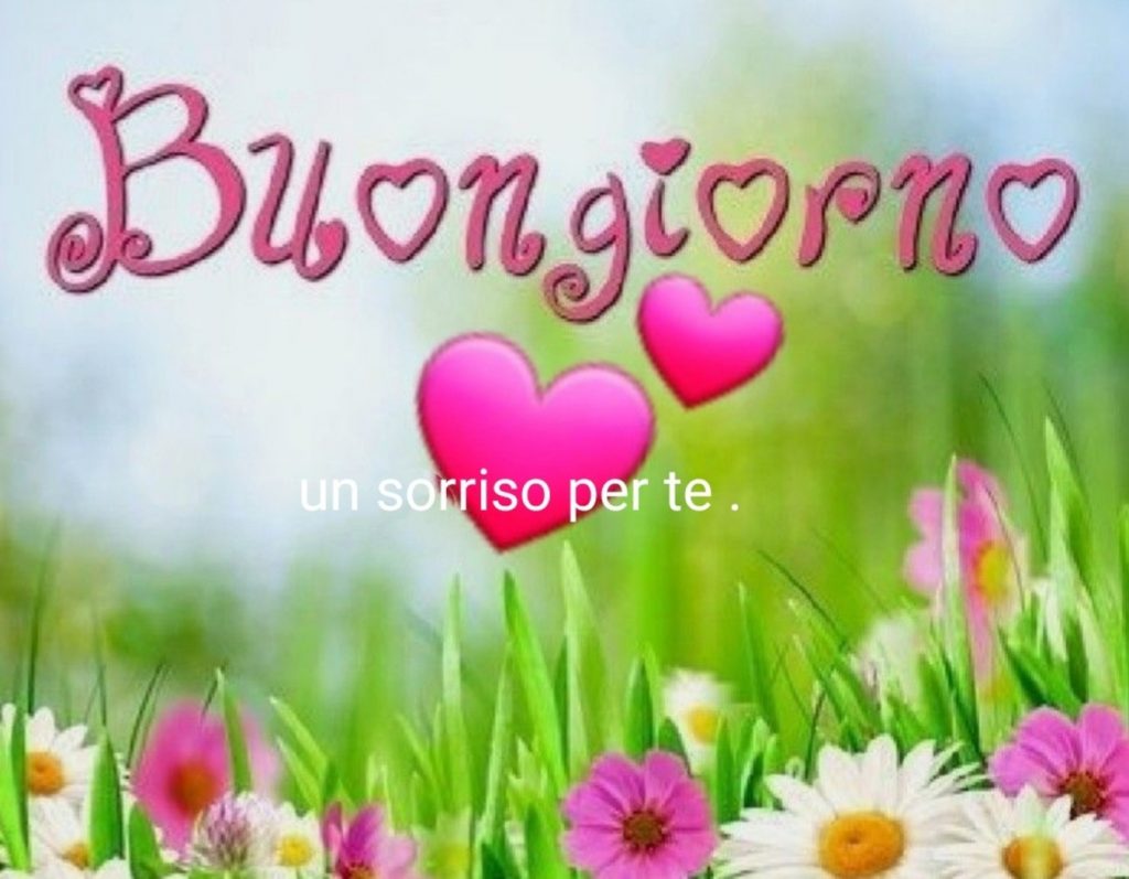 Buongiorno (Un sorriso per te)