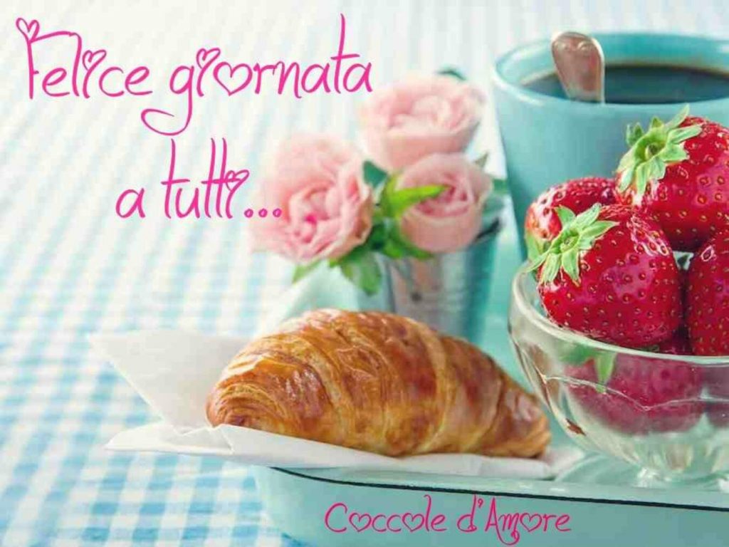 Felice Giornata a tutti...