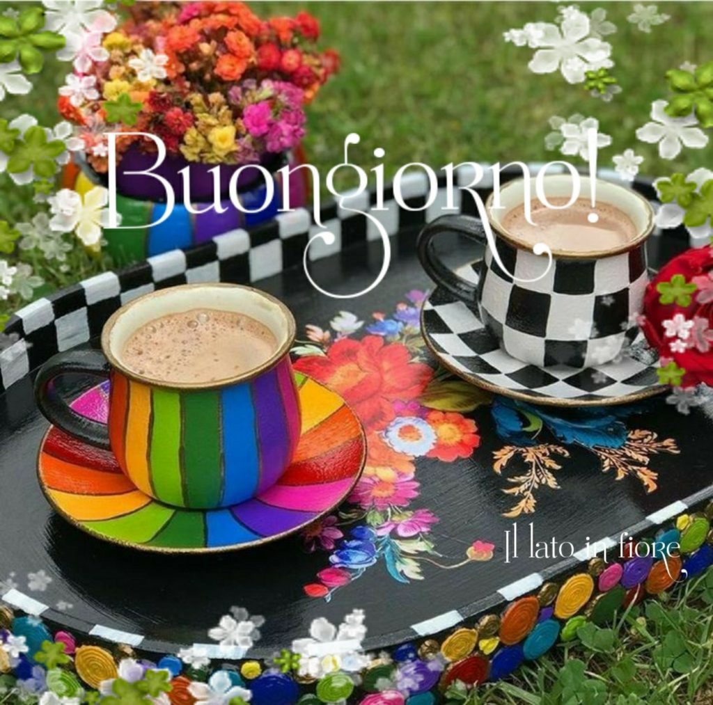 Buongiorno! (Il lato in fiore)