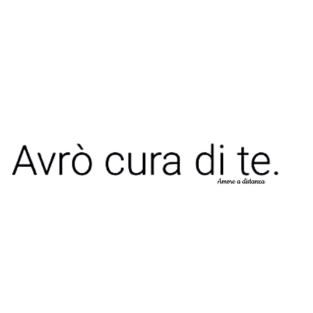 Avrò cura di te