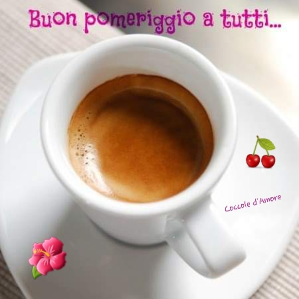 Buon Pomeriggio a tutti...