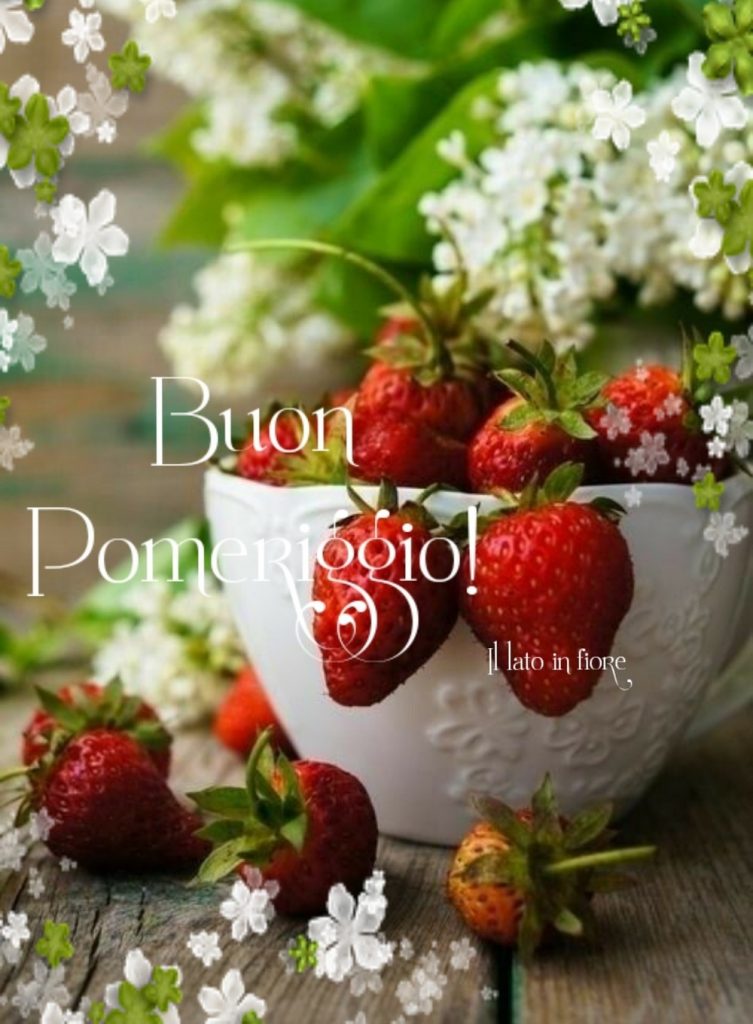 Buon Pomeriggio! (Il lato in fiore)