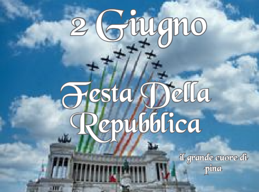 2 Giugno Buona Festa della Repubblica 