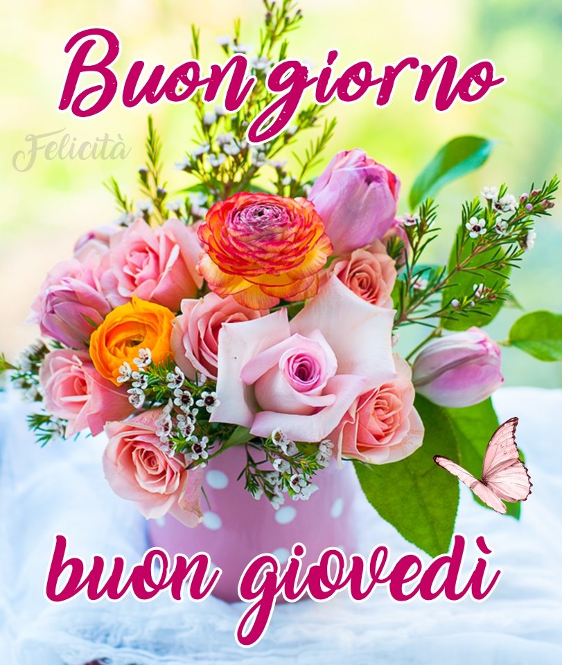 Buongiorno buon giovedì