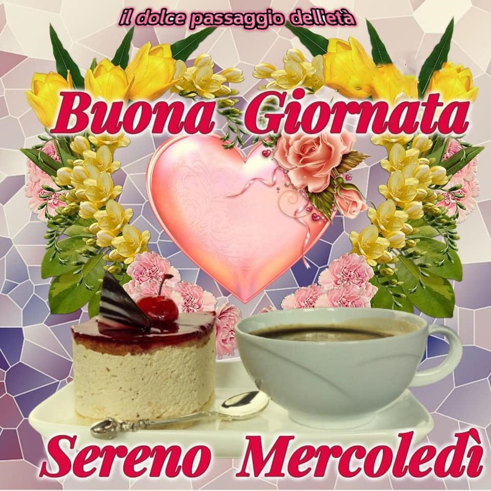 Buona giornata sereno mercoledì