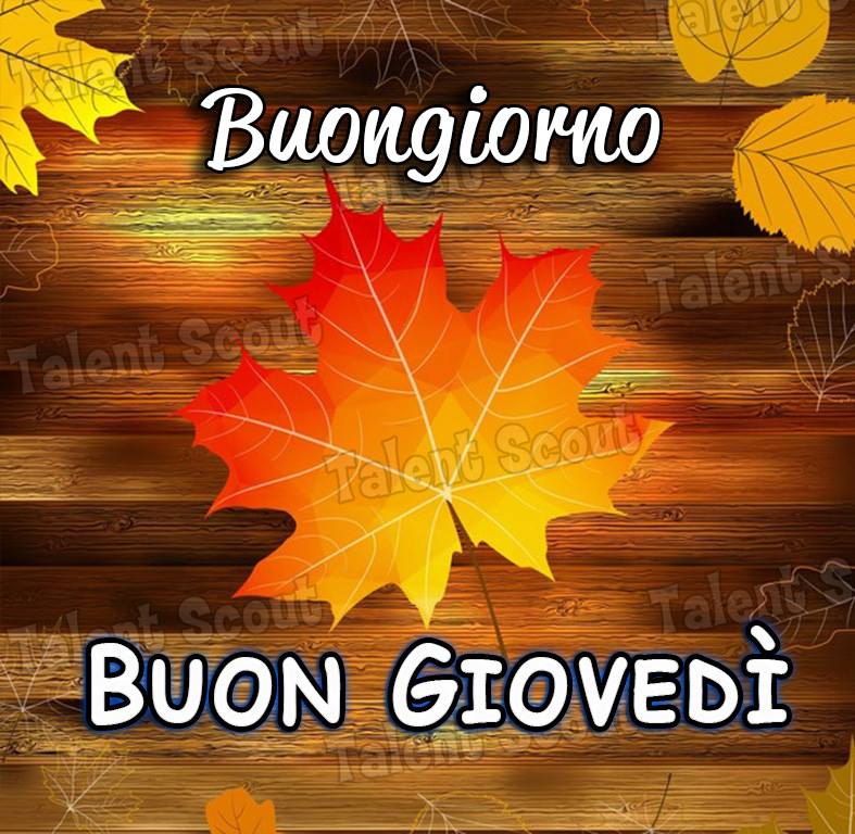 Buongiorno Buon Giovedì