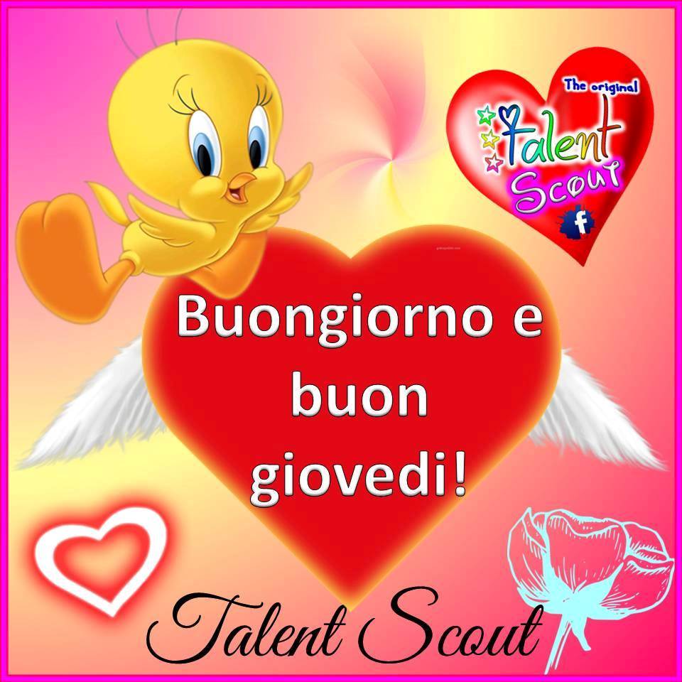 Buongiorno e buon giovedì