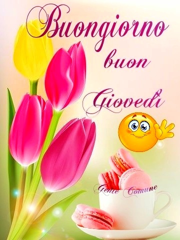 Buongiorno Buon Giovedì