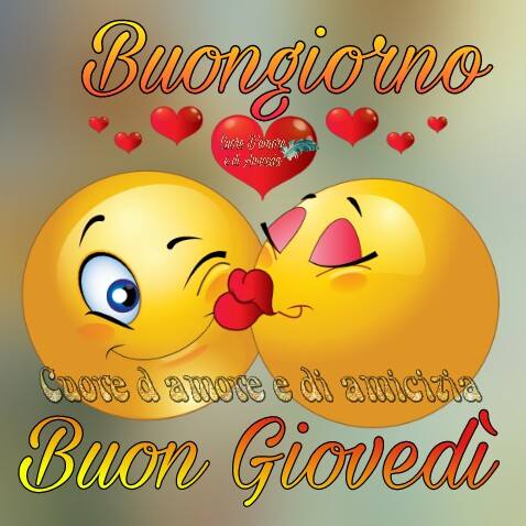 Buongiorno Buon Giovedì