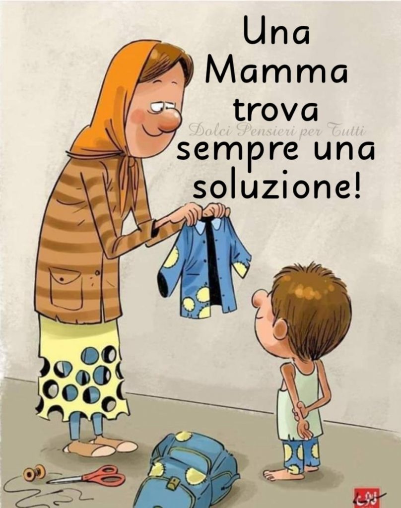 Una mamma trova sempre una soluzione!