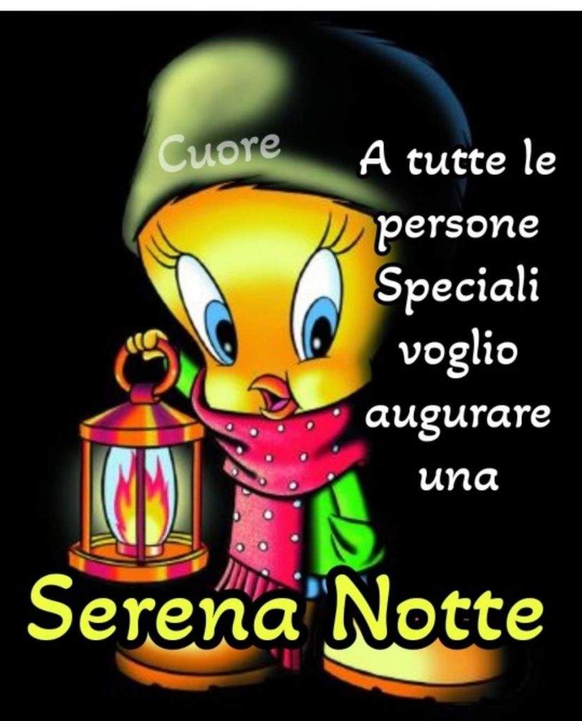 A tutte le persone Speciali voglio augurare una Serena Notte