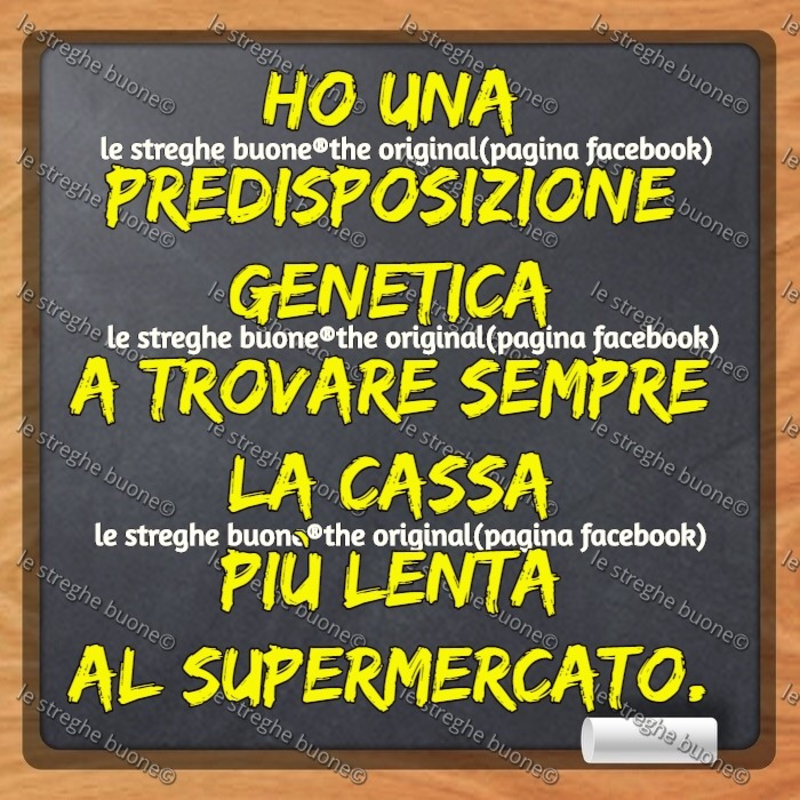 Ho una predisposizione genetica a trovare sempre la cassa più lenta al supermercato