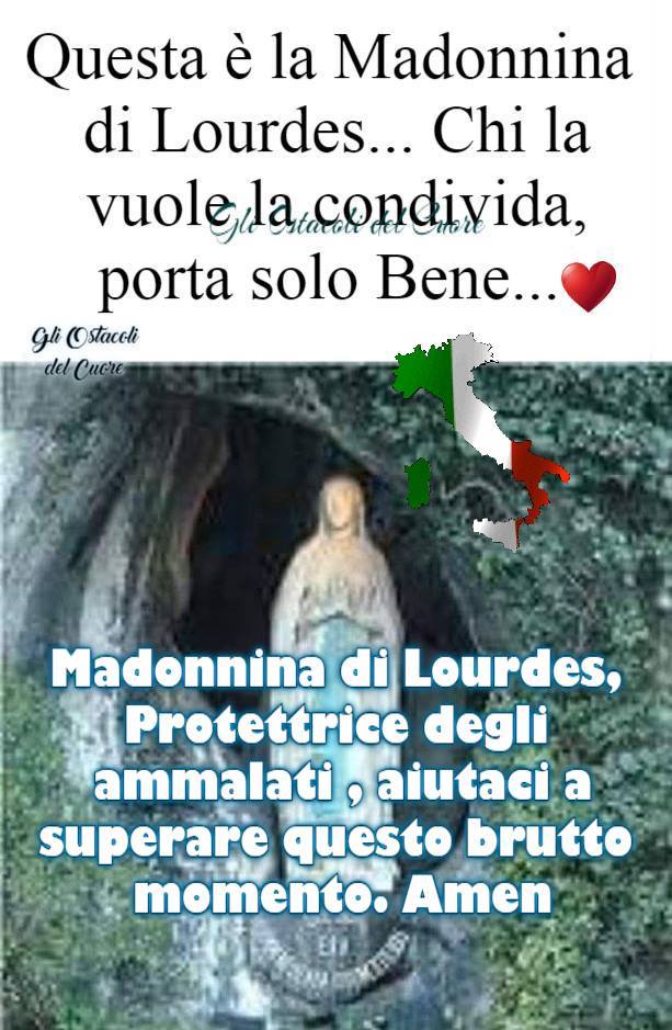 Madonnina di Lourdes immagini