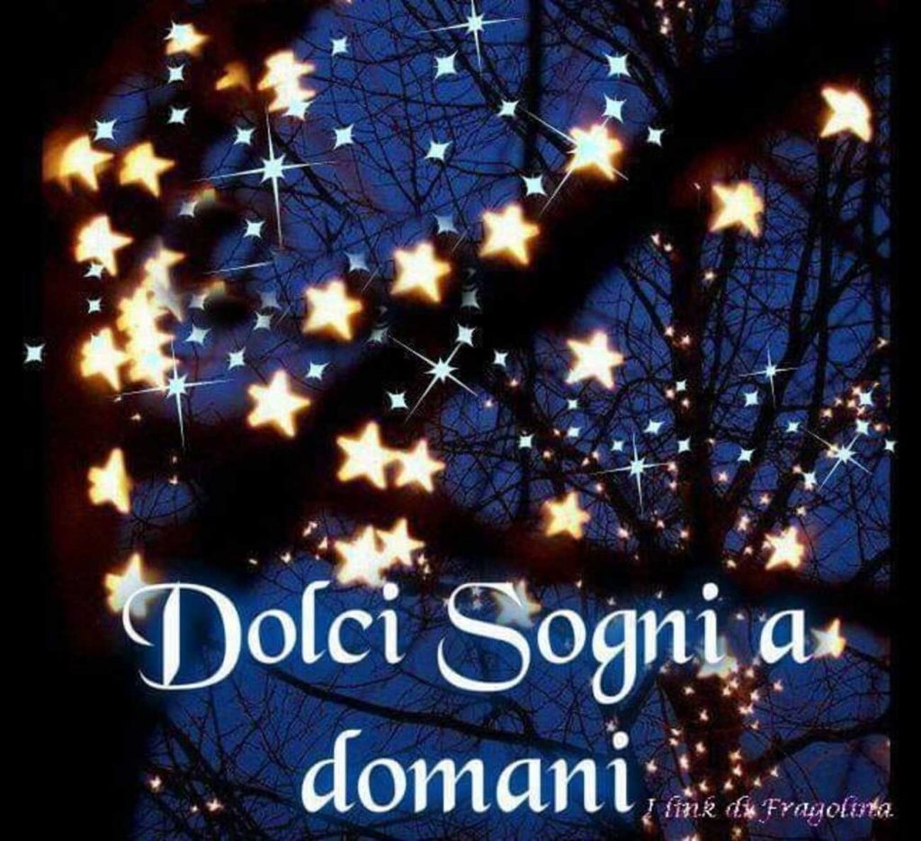 Dolci sogni a domani