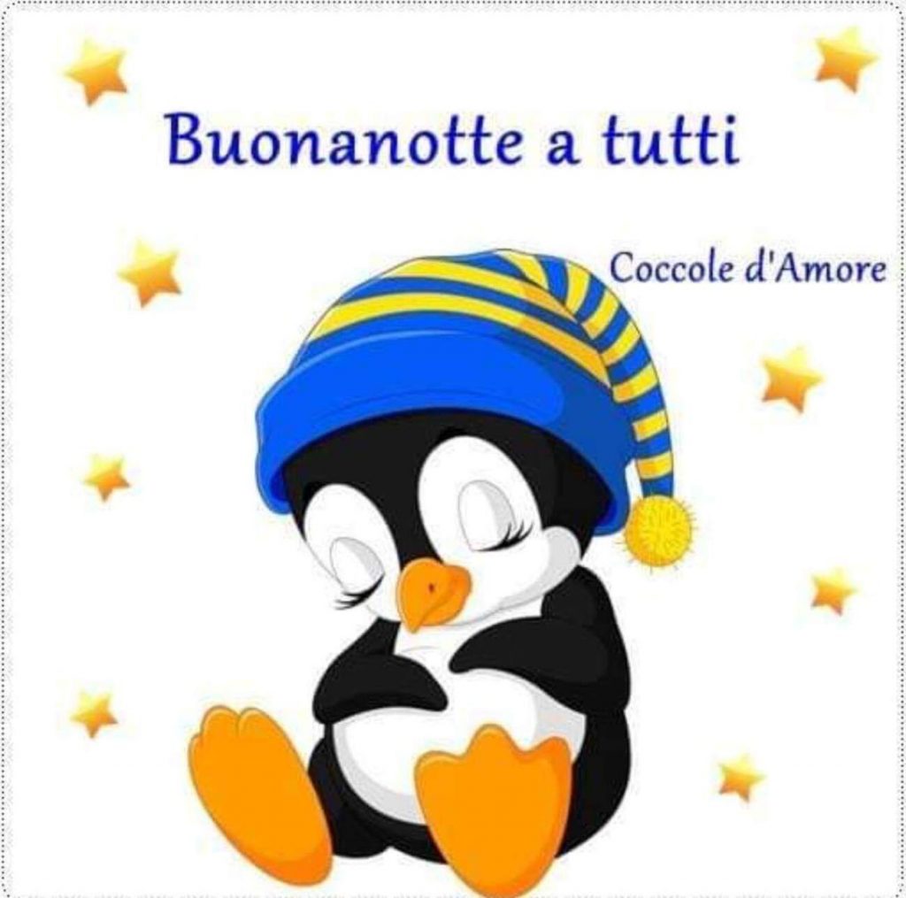 Buonanotte a tutti