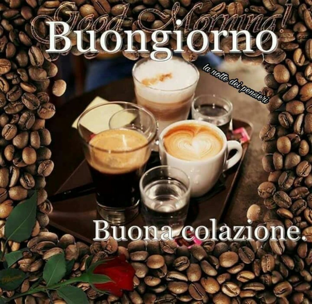 Buongiorno buona colazione