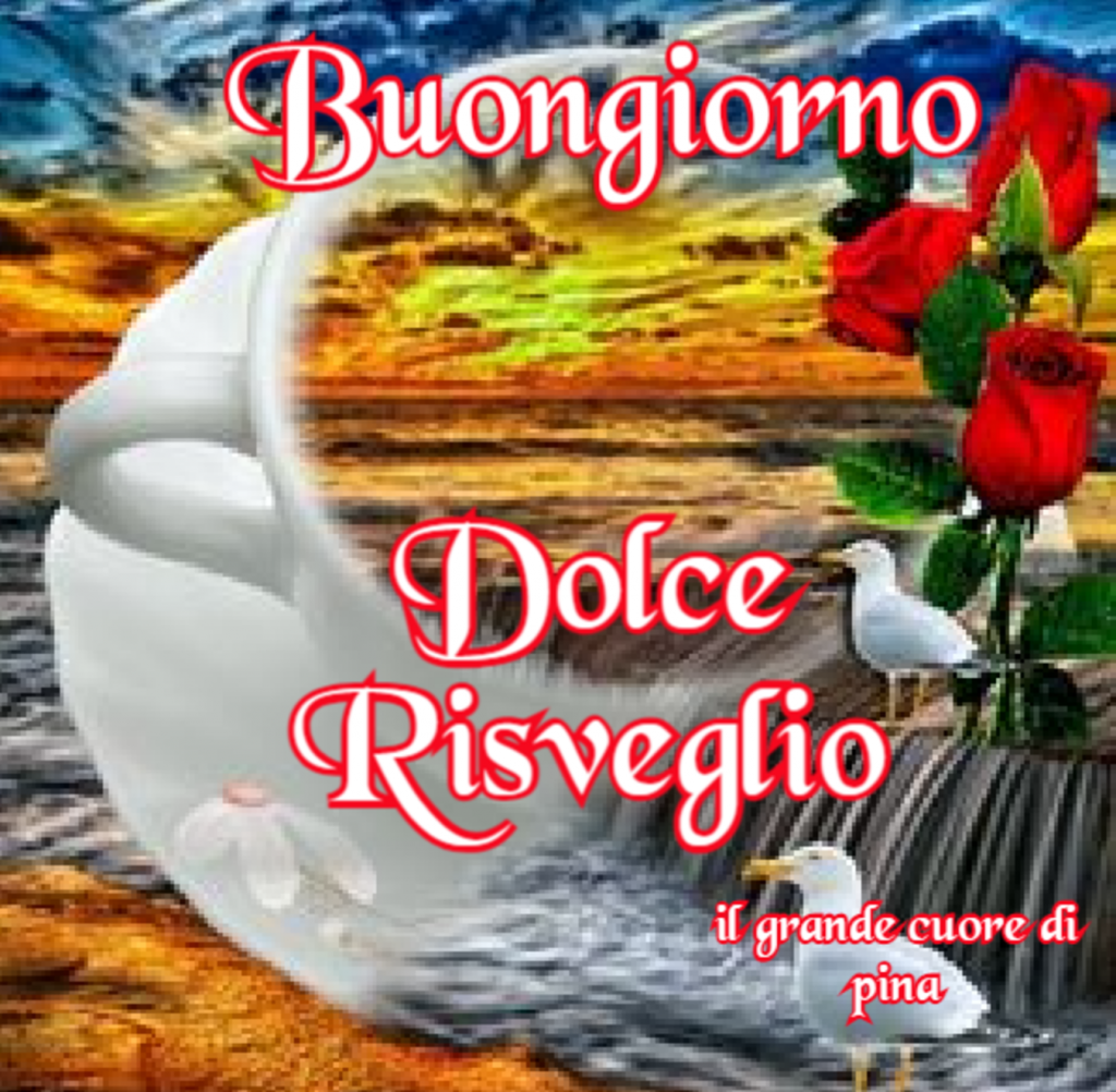 Buongiorno dolce risveglio (il grande cuore di Pina)