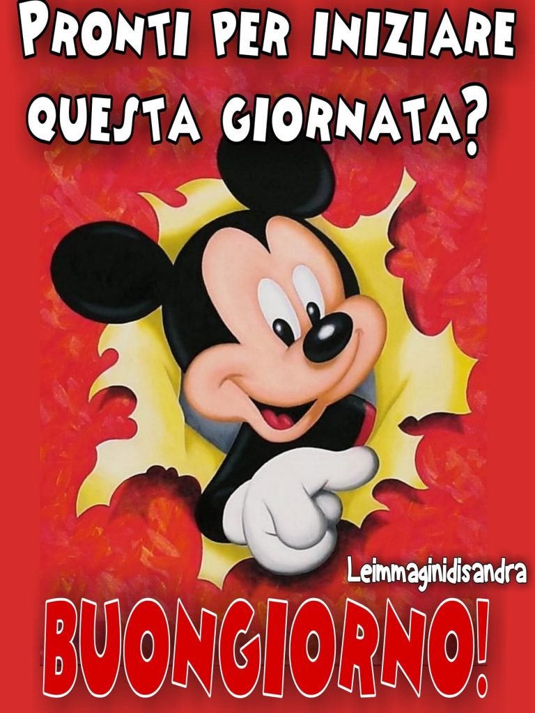 Pronti per iniziare questa giornata? Buongiorno