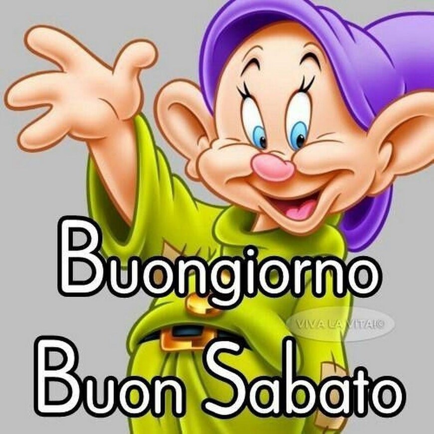 Buongiorno Buon Sabato