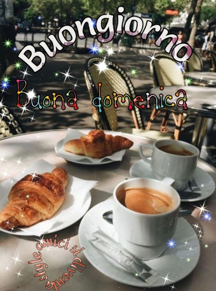 Buongiorno Buona Domenica