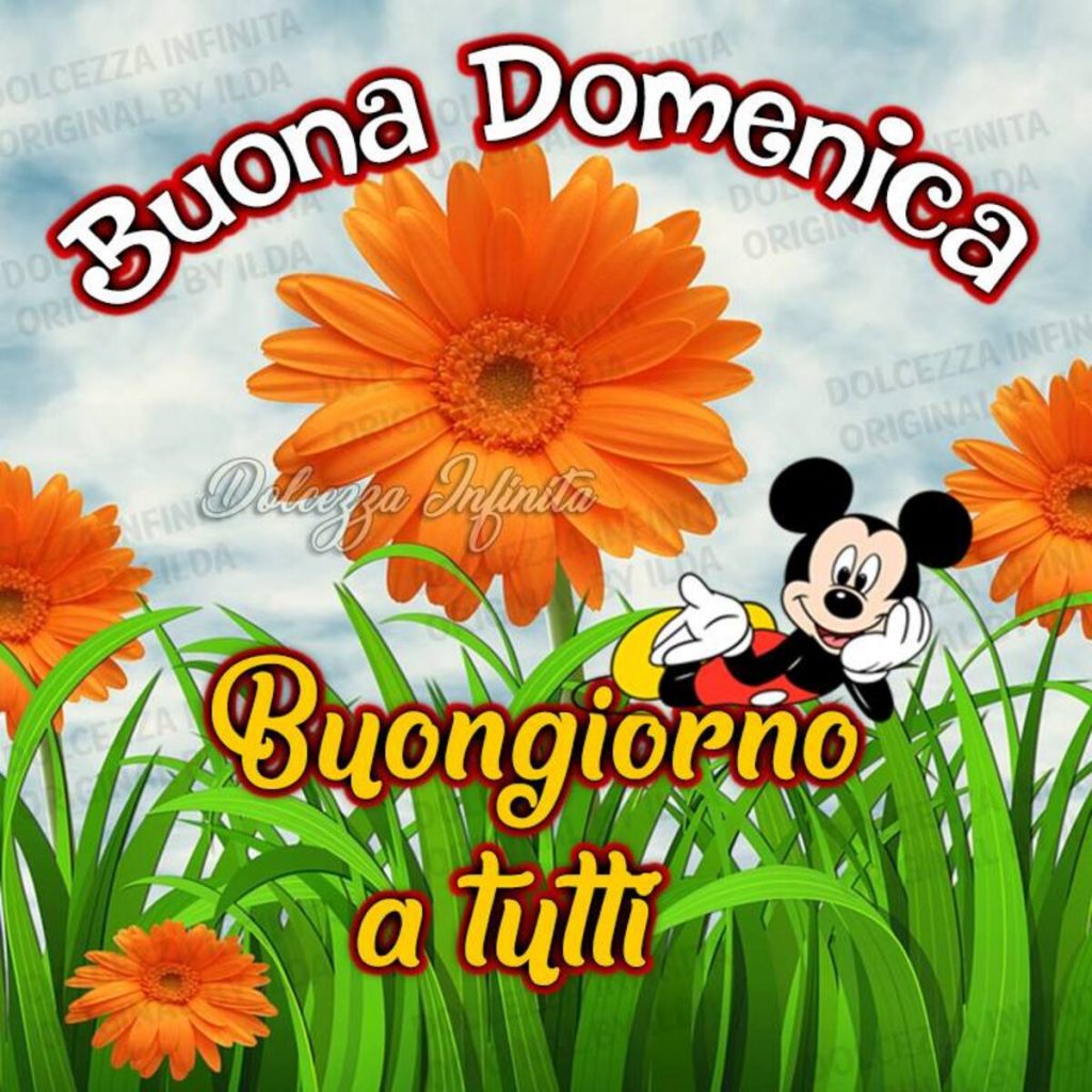 Buona Domenica Buongiorno a tutti