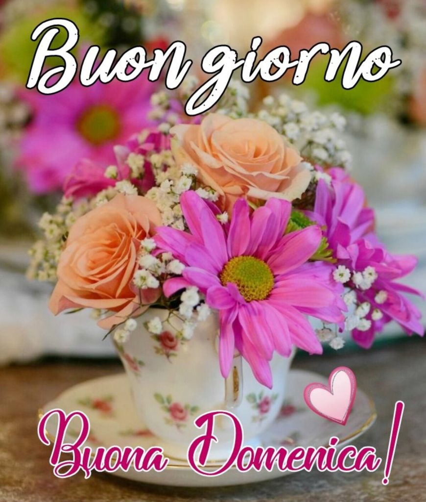 Buongiorno Buona Domenica