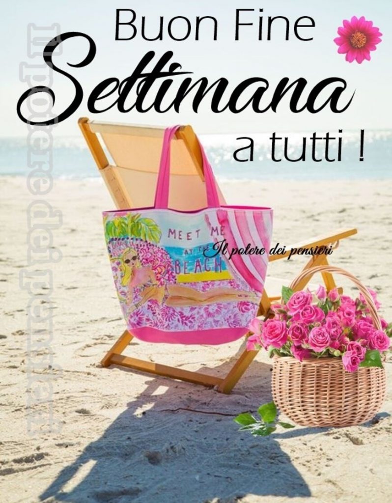 Buon Fine Settimana a tutti