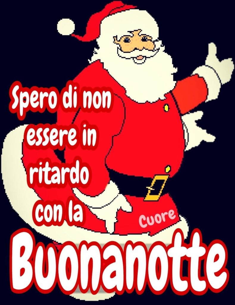 Buonanotte Babbo Natale