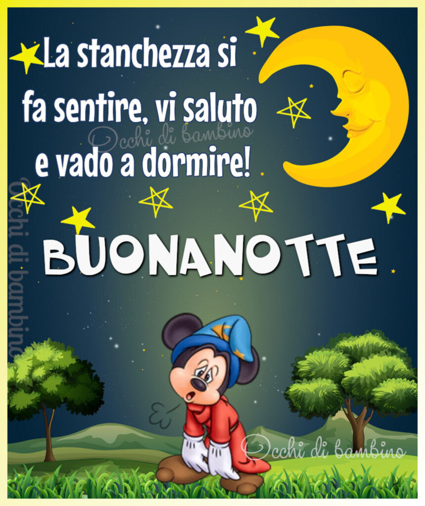 buonanotte da Topolino